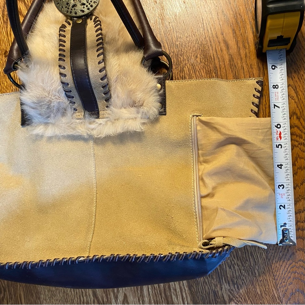 Nicole Lee Collection Tan and Brown Bag - Picture 8 of 16
